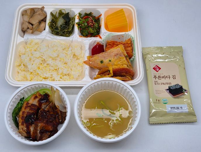동파육&청경채볶음