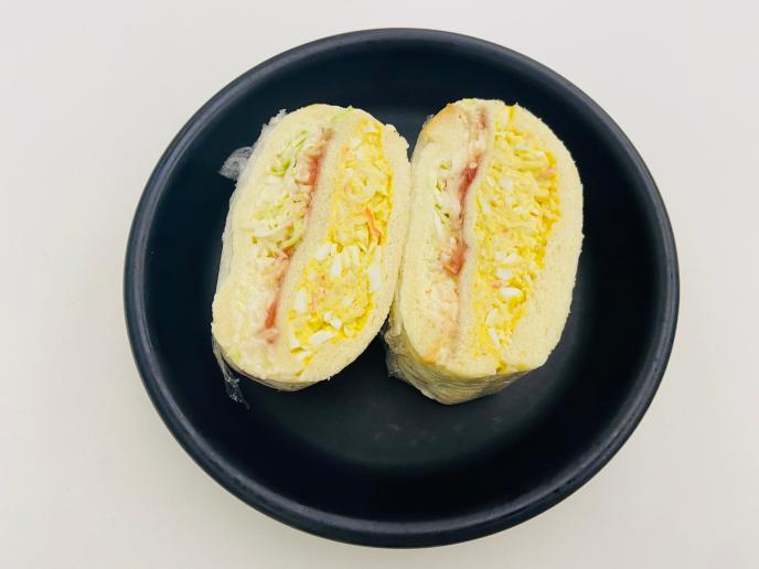 사과계란샌드위치