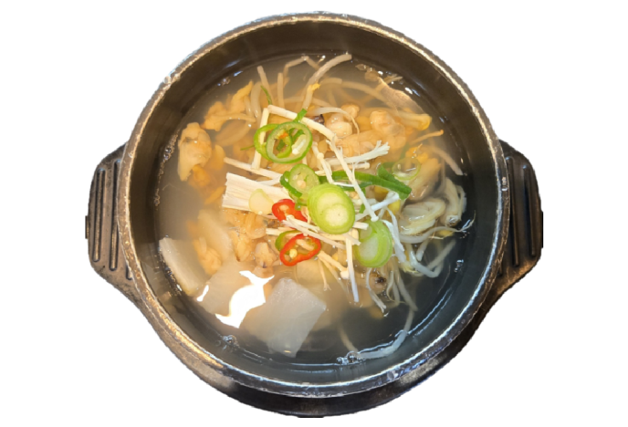 바지락콩나물국밥