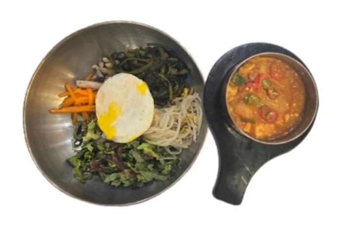 열무보리비빔밥&강된장