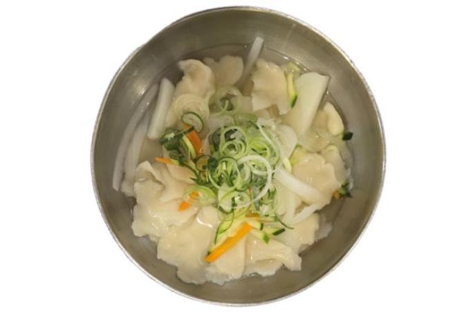 감자수제비&양념장