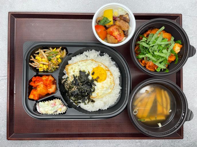 오삼불고기덮밥도시락