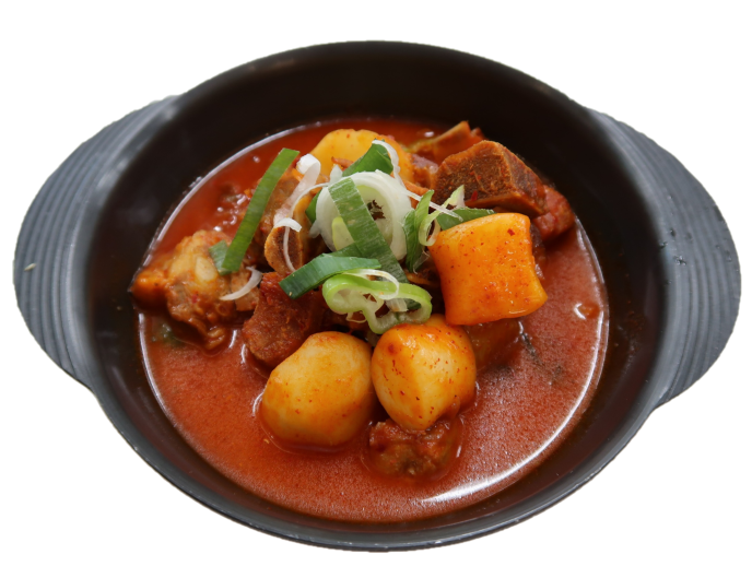 매콤시래기돈갈비찜