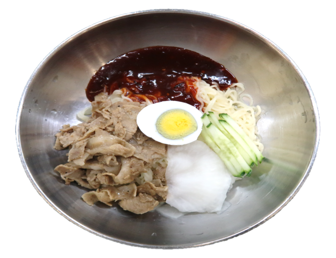 목살배홍동비빔면