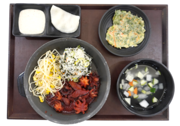 매콤주꾸미정식