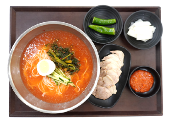 열무냉국수
