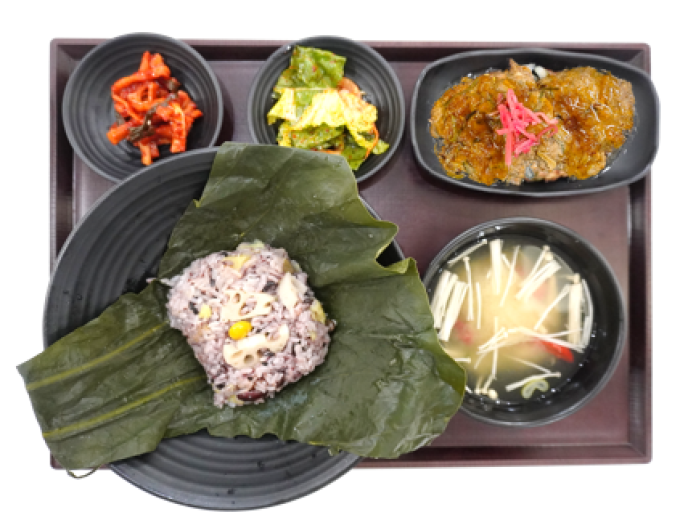 연잎밥정식