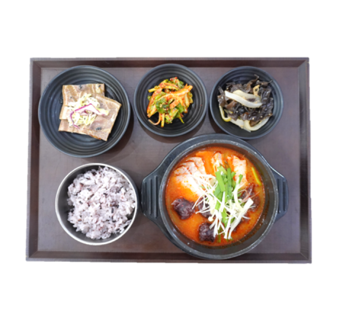 얼큰순대해장국