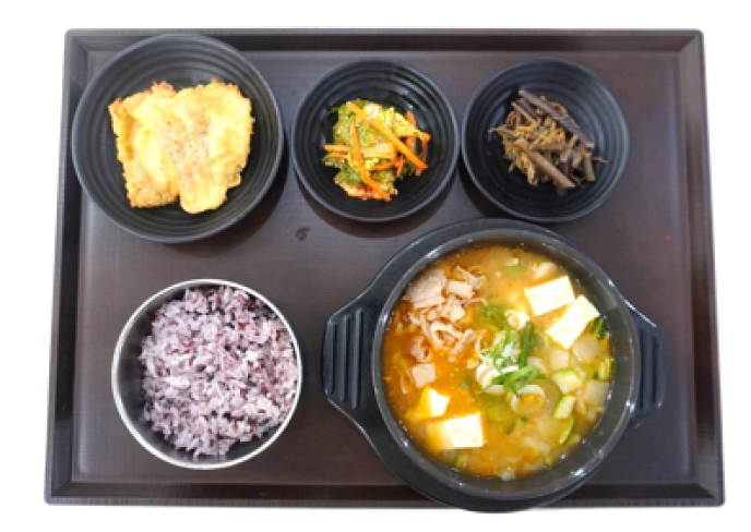 오만둥이된장찌개