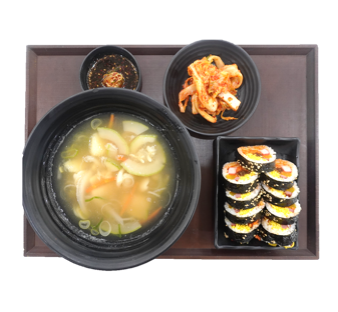 감자수제비