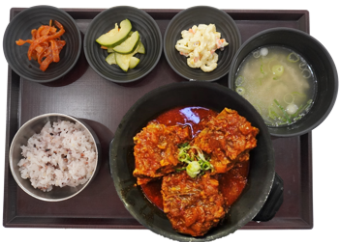 바베큐소스등뼈찜