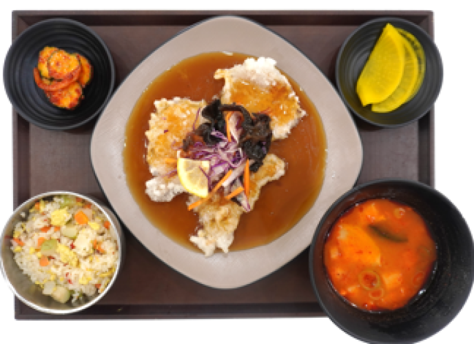 꿔바로우찹쌀탕수육