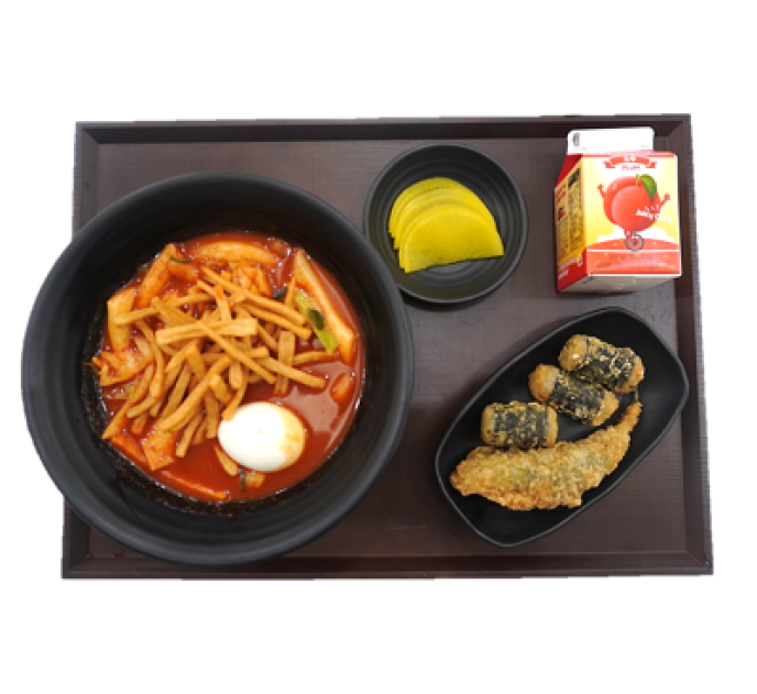 어묵채국물떡볶이