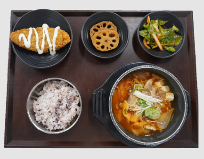 우삼겹김치찌개