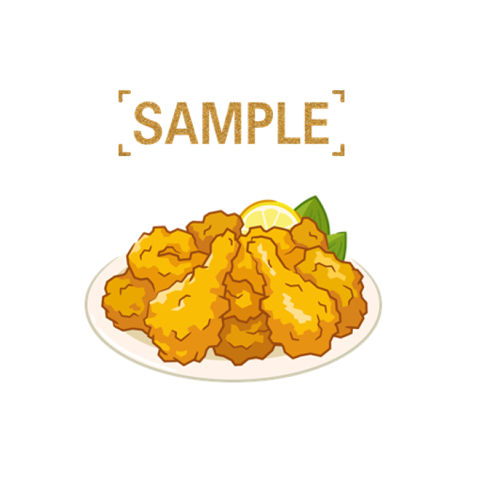 후라이드치킨&치킨무