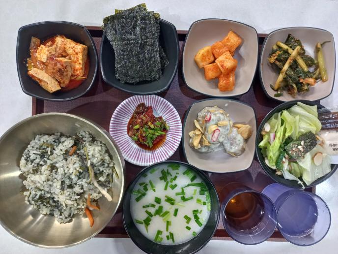 취나물버섯밥&양념장
