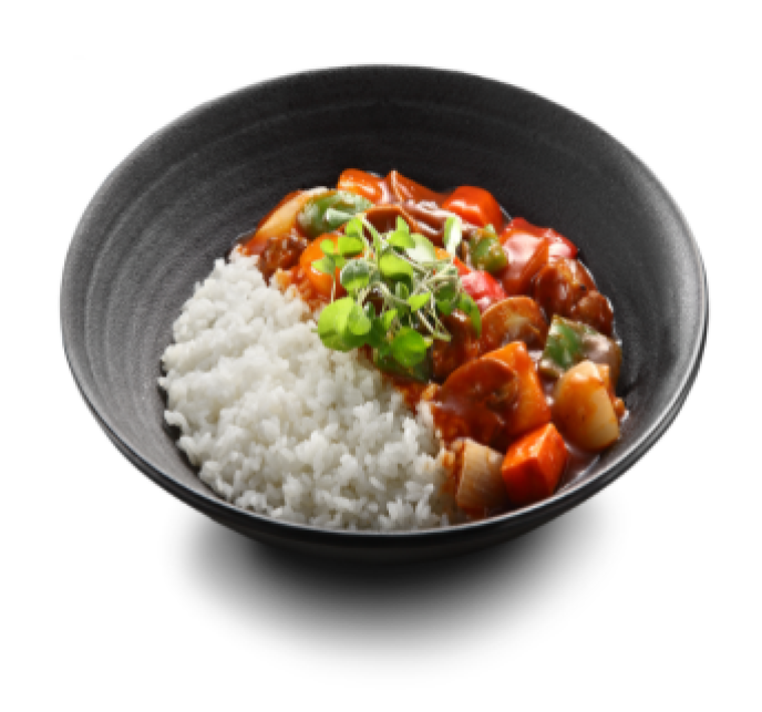 바베큐폭찹덮밥