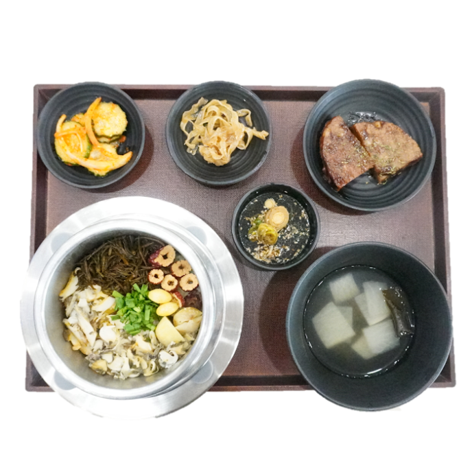 뚝배기전복톳밥