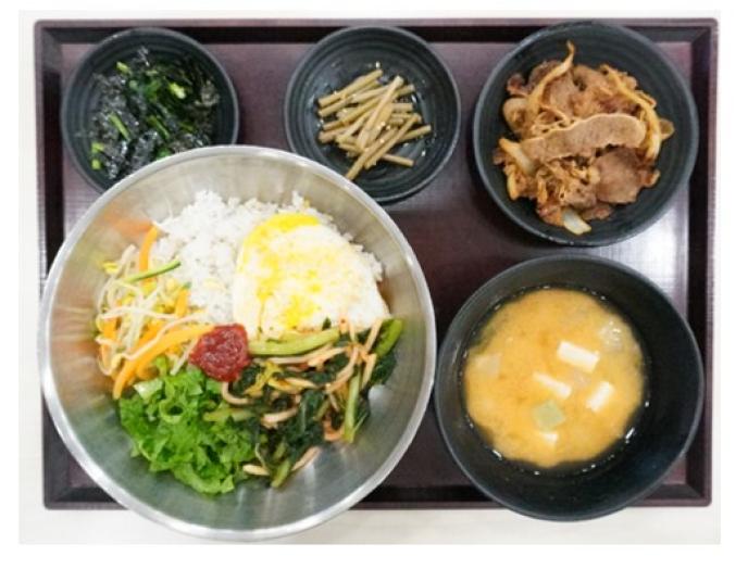 열무보리비빔밥