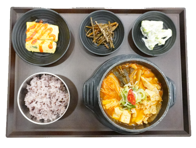 대패삼겹파김치찌개
