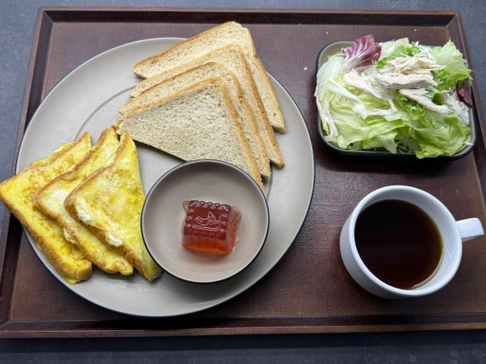 토스트&빵&버터&딸기잼