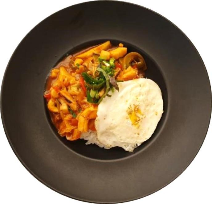 중화비빔밥&계란F