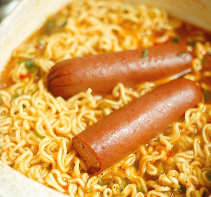 세블락소시지라면
