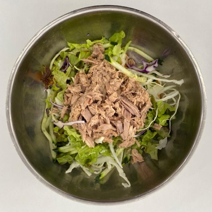 캔참치생채소비빔밥