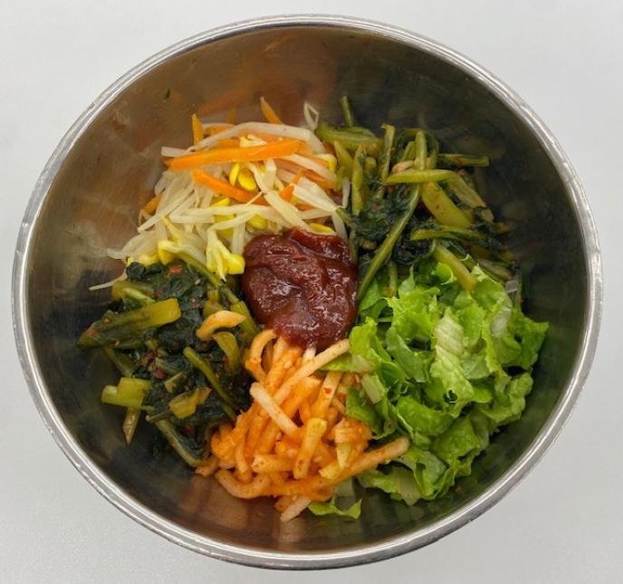 열무보리비빔밥
