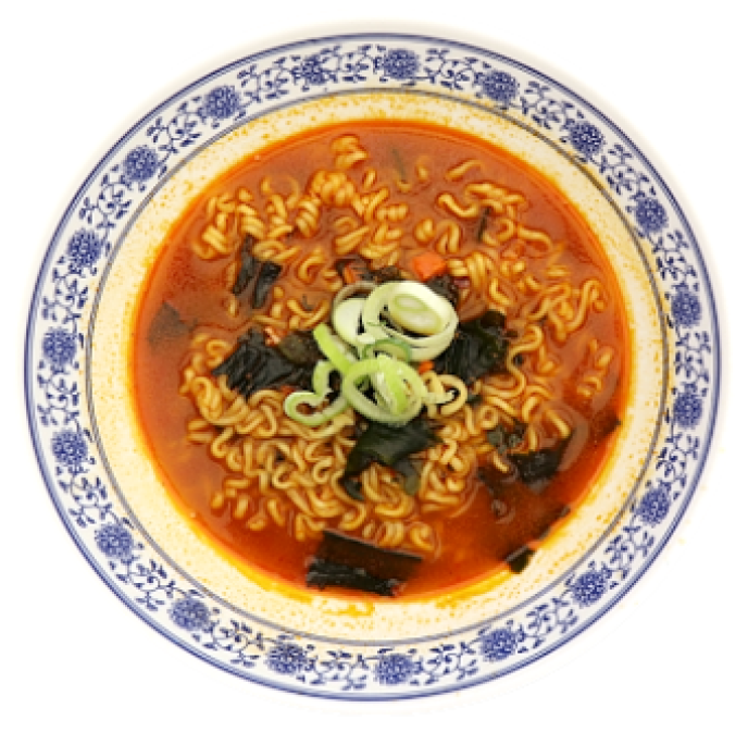 미역새우라면