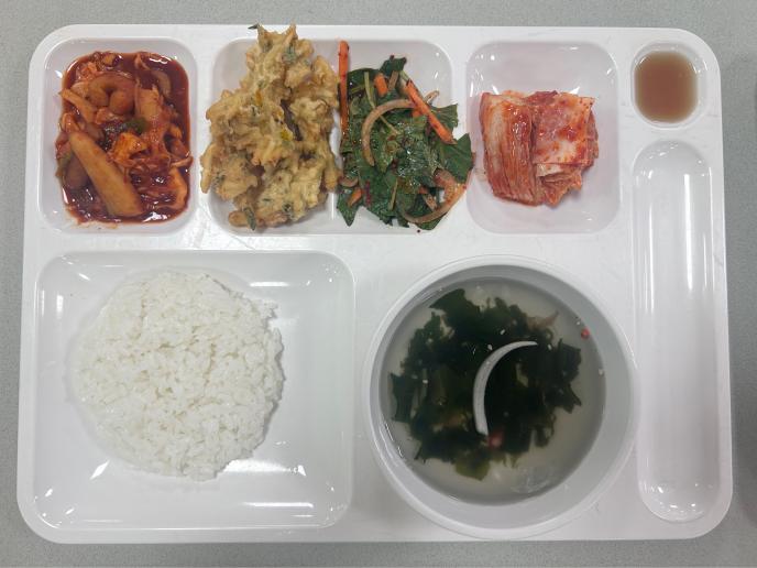 오징어두루치기(오징어:페루산,칠레산)