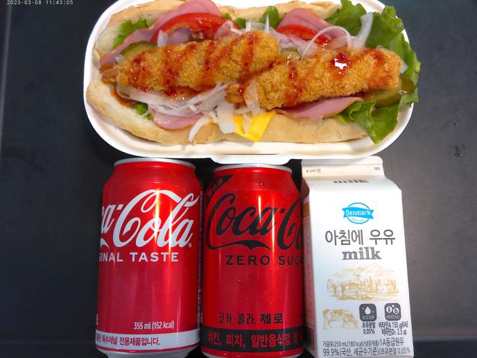 쉬림프샌드위치