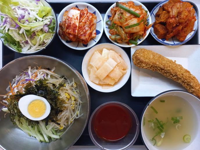 아삭채소쫄면