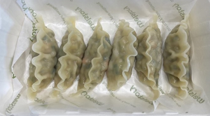 김치교자만두