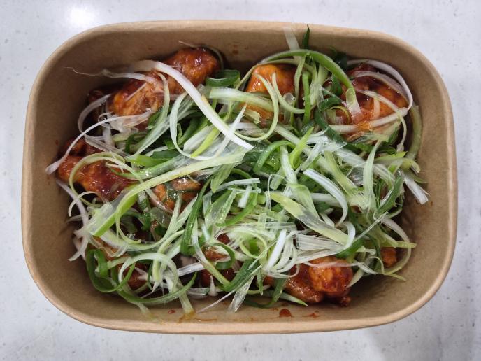 파채토핑닭강정