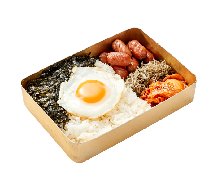 추억의옛날소시지비빔밥