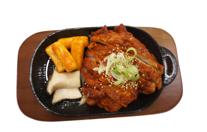 숯불닭양념구이