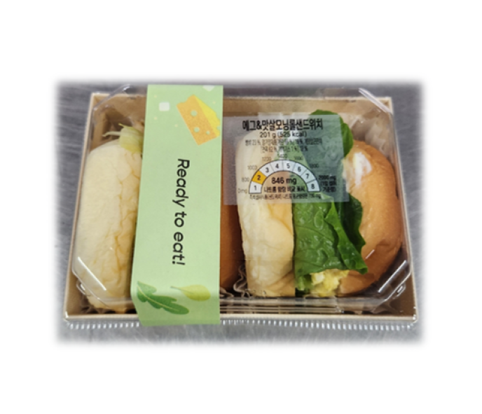 에그&맛살모닝롤샌드위치