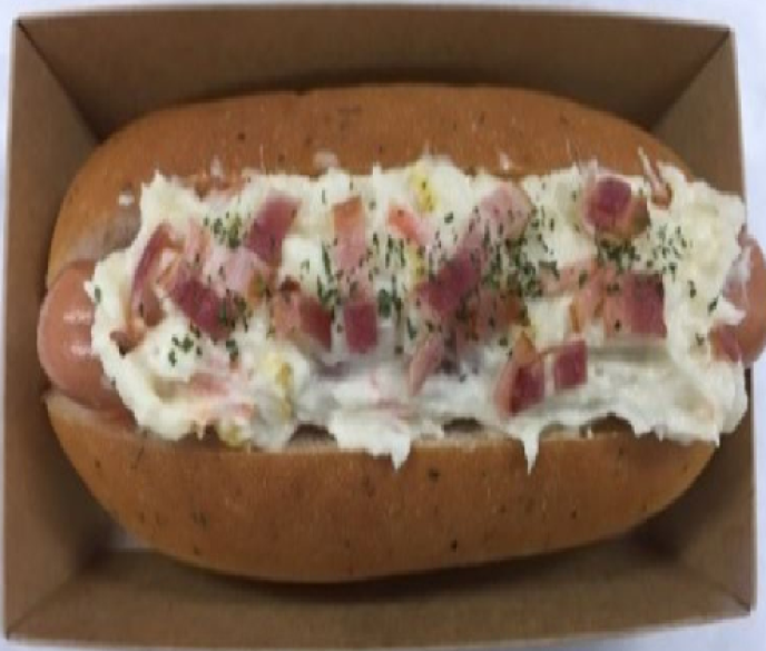 포테이토&베이컨핫도그샌드위치
