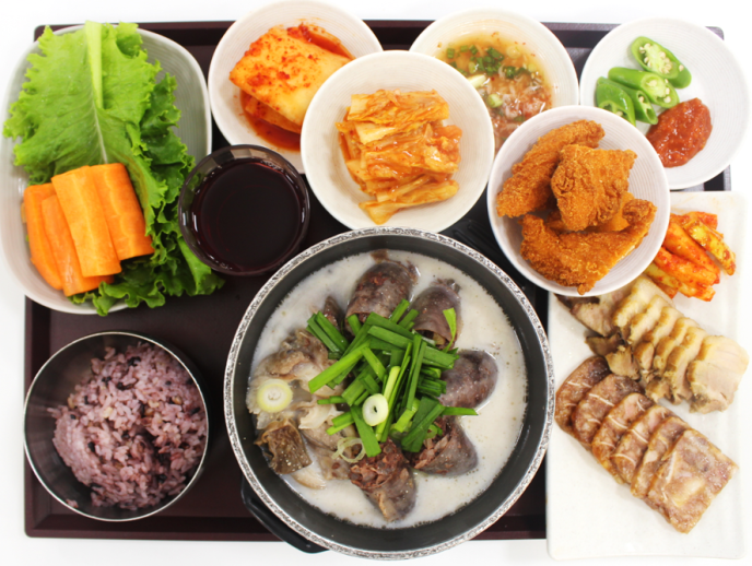 [그린데이]전통순댓국한상