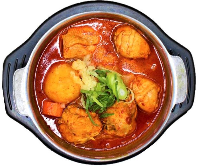 닭매운찜&마늘소스
