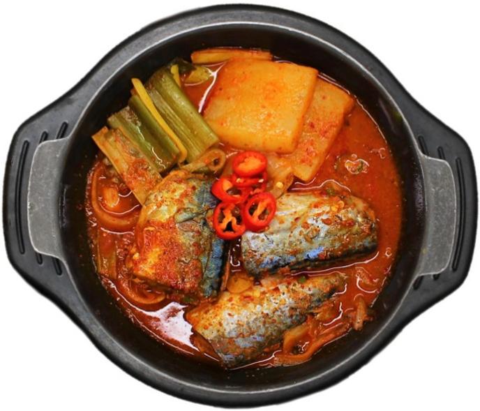 고등어대파조림