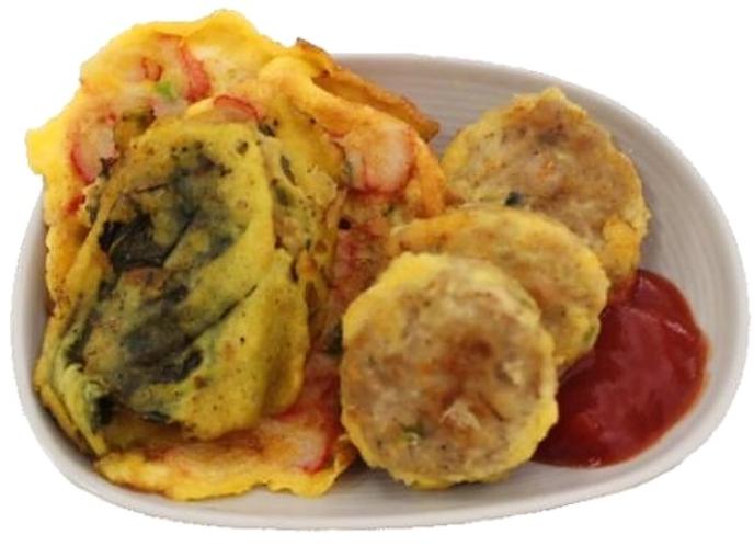 모둠전(완자전&깻잎고기전&맛살전)