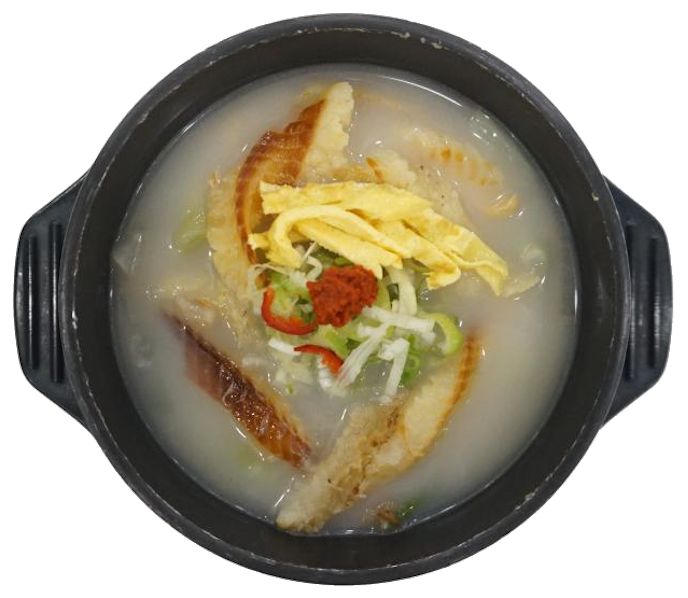 [수정국밥] 황태곰탕(Dried Pollack Beef-bone Soup)