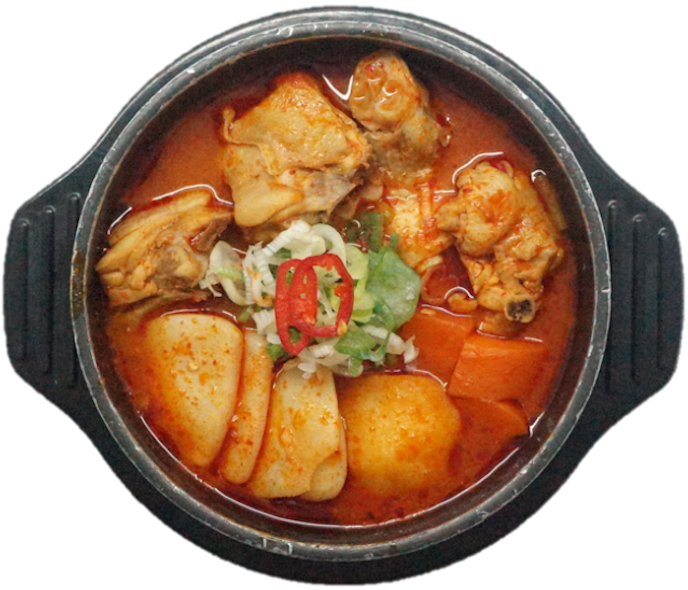 마늘닭볶음탕(Spicy Chicken Stew with Garlic)