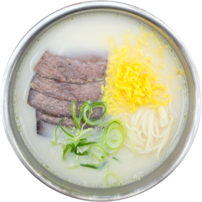 설렁탕(Ox Bone based Soup)