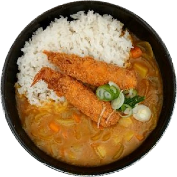 새우튀김카레라이스(Curry Rice with fried shrimp)