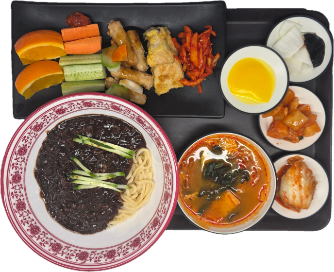 유니자장면(Black Bean Paste Noodle)