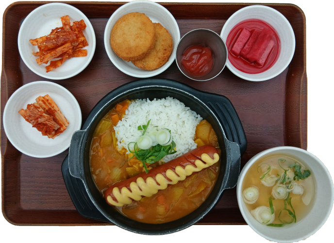 세블락소시지카레라이스(Curry Rice with Sausage)