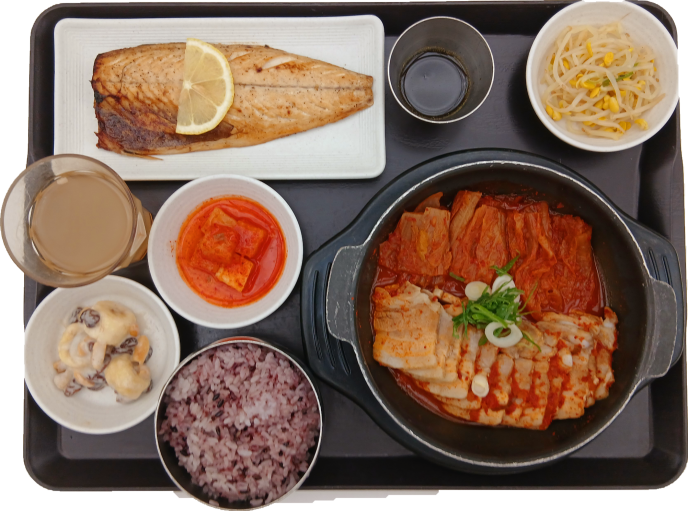 삼겹살김치찜(Braised Pork Belly and Kimchi)